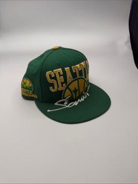Seattle Supersonics Green Fitted Hat with Embroidered Logo Brand 47'